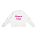 The Samantha Fleece Mock-Neck Crew Sweatshirt 7