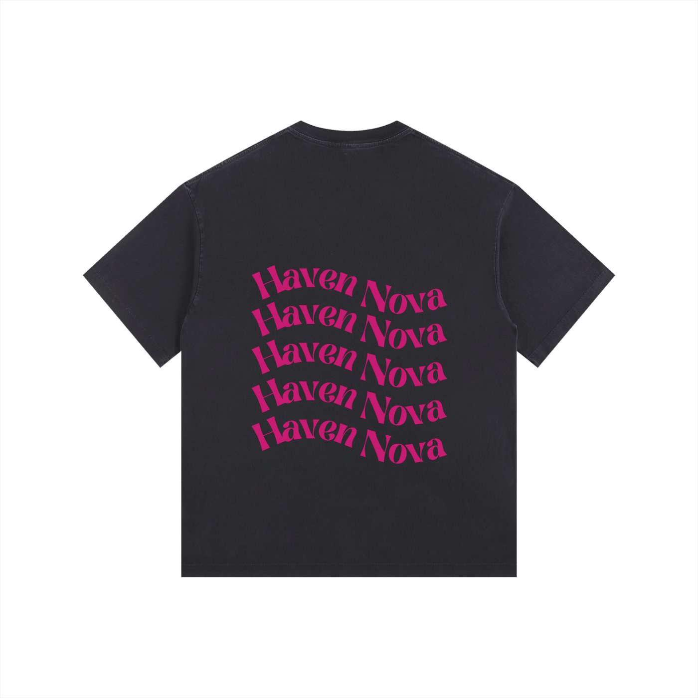 Wavy Haven Nova Vintage Washed Oversized Cotton T-Shirt