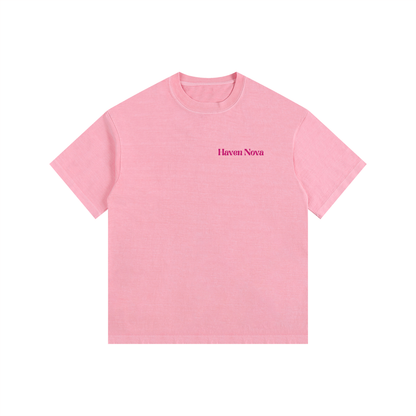 Wavy Haven Nova Vintage Washed Oversized Cotton T-Shirt