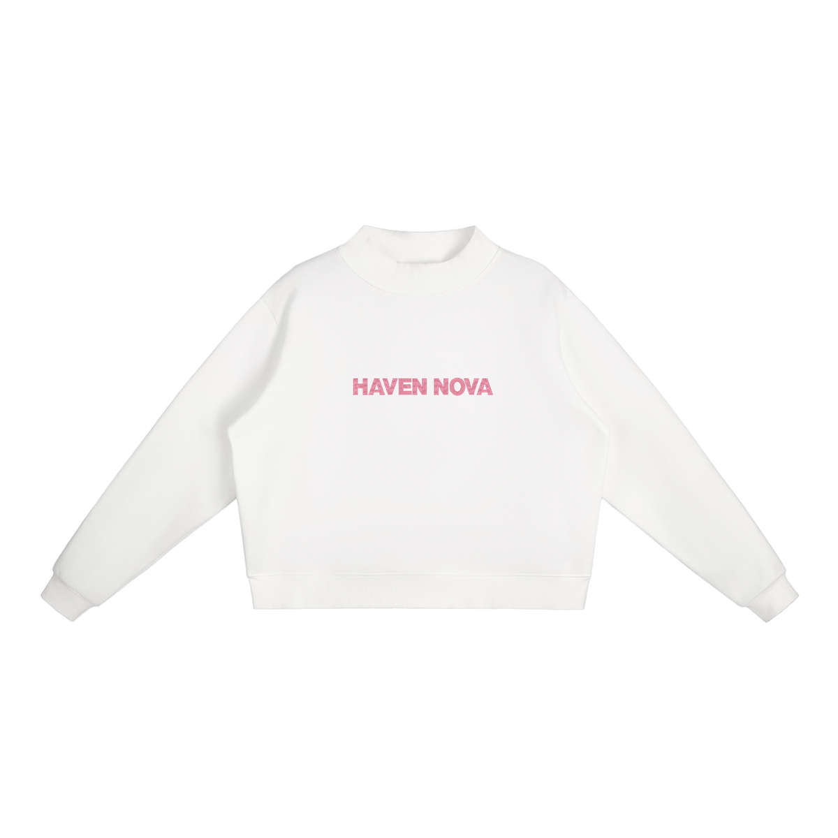 The Madison Mock-Neck Crew Sweatshirt