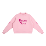 The Samantha Fleece Mock-Neck Crew Sweatshirt 1
