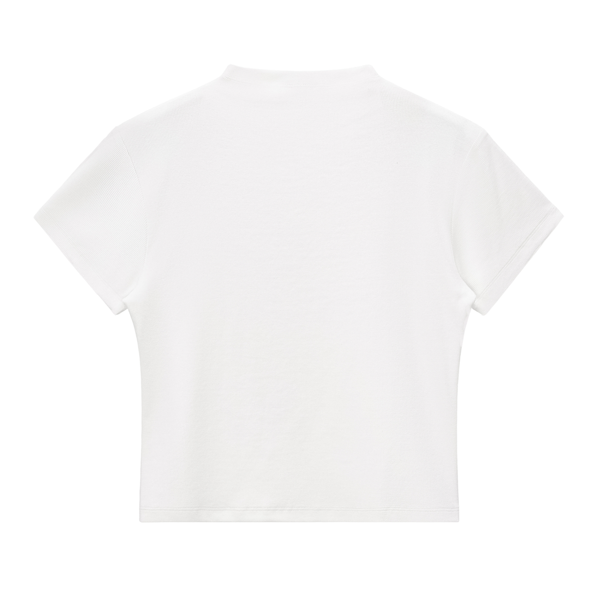 The Lucy Mock Neck Baby Tee