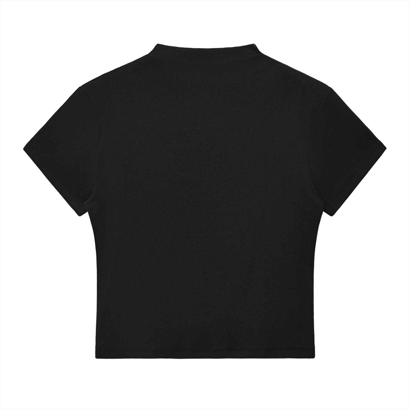 The Lucy Mock Neck Baby Tee