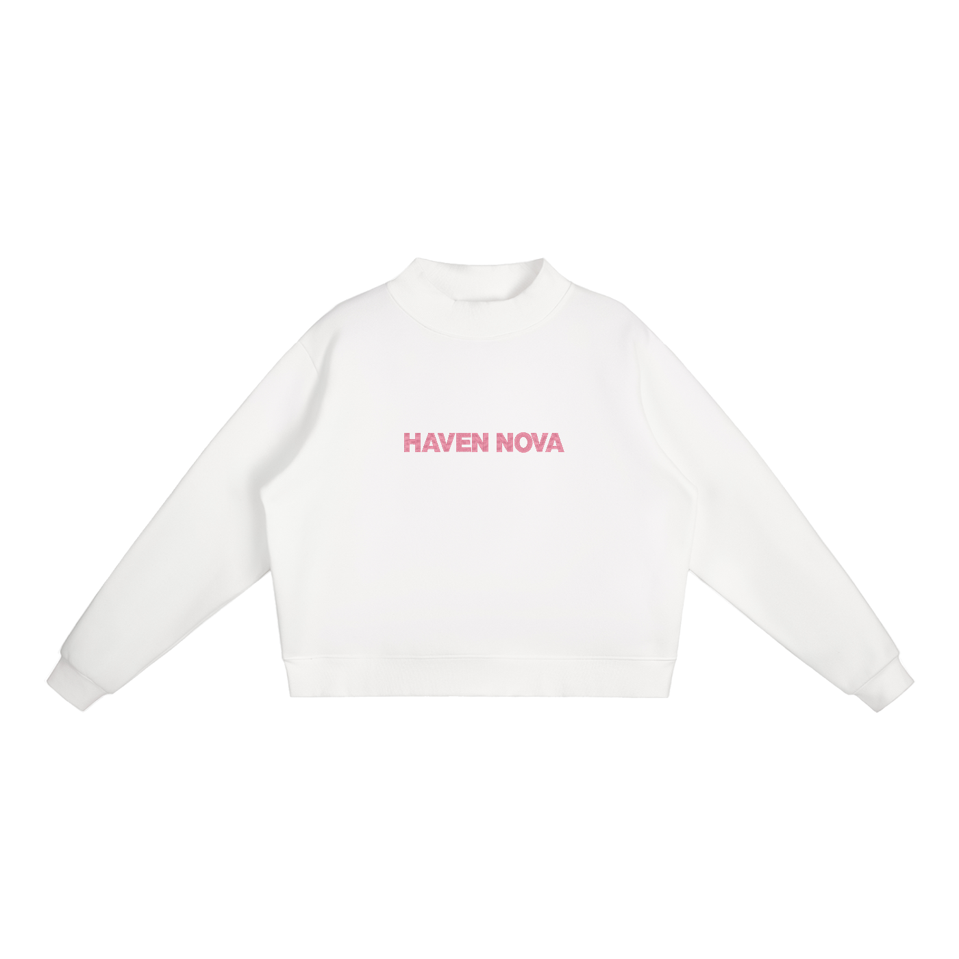 The Madison Mock-Neck Crew Sweatshirt