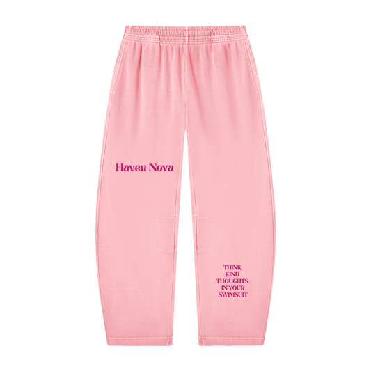 The Marielle Barrel Leg Sweatpants