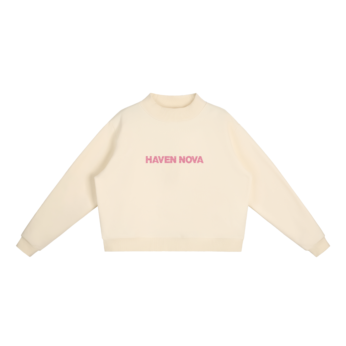 The Madison Mock-Neck Crew Sweatshirt