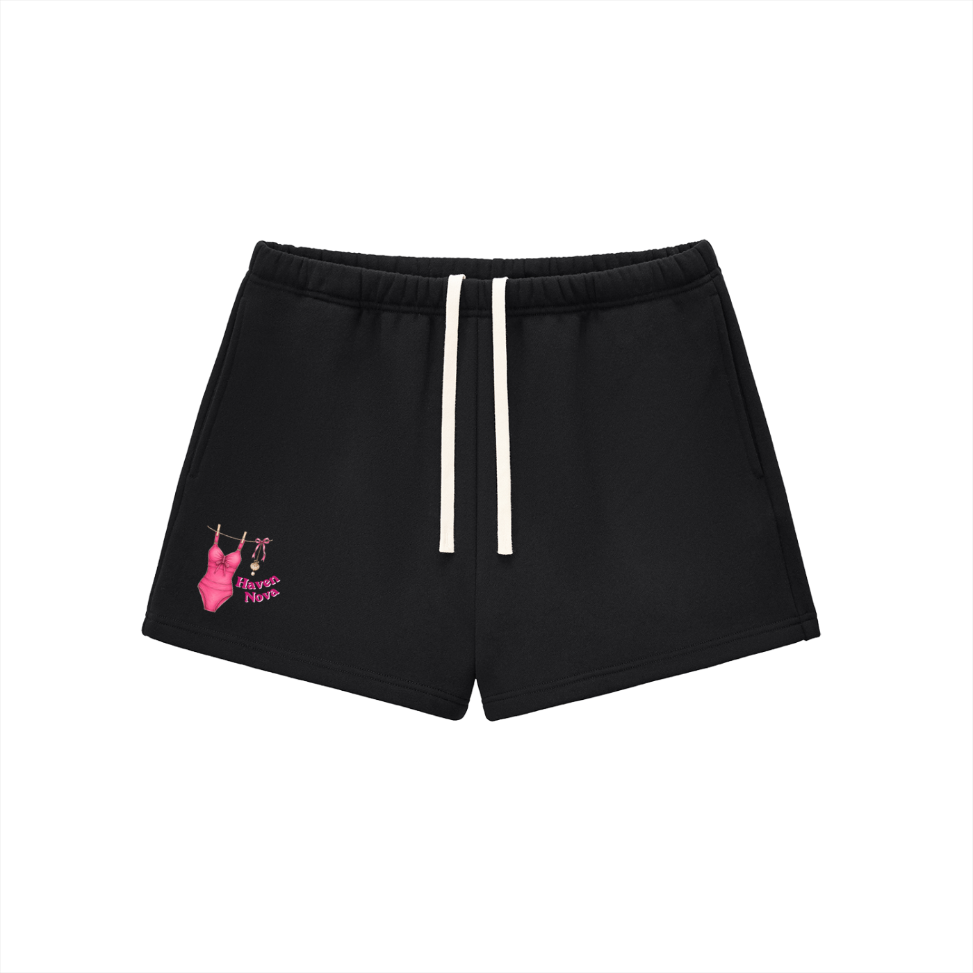 The Samantha Fleece Drawstring Sweatshorts