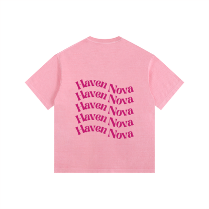 Wavy Haven Nova Vintage Washed Oversized Cotton T-Shirt