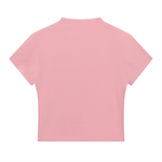 The Lucy Mock Neck Baby Tee 4
