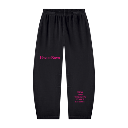 The Marielle Barrel Leg Sweatpants