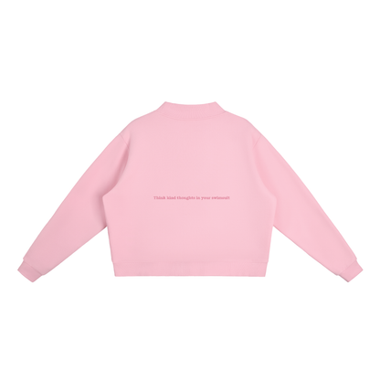 The Madison Mock-Neck Crew Sweatshirt