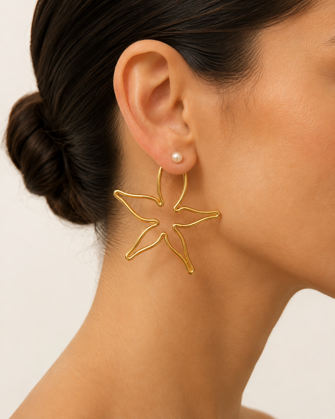 Starfish Earring Jackets