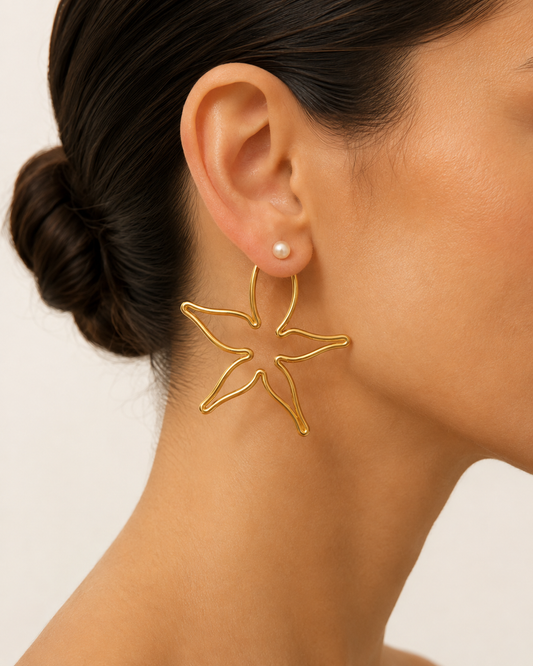Starfish Earring Jackets