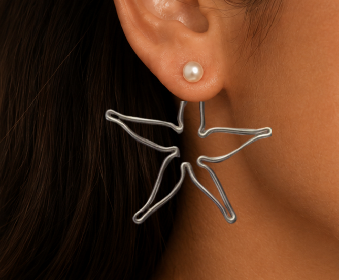 Starfish Earring Jackets