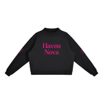 The Samantha Fleece Mock-Neck Crew Sweatshirt 5