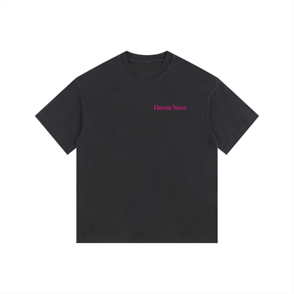 Wavy Haven Nova Vintage Washed Oversized Cotton T-Shirt