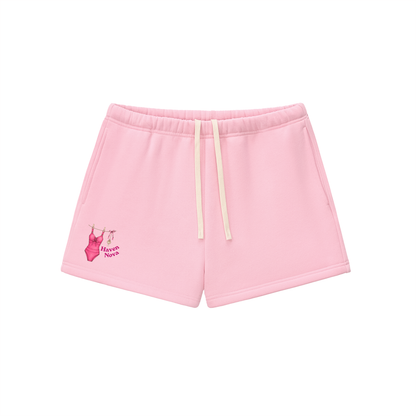 The Samantha Fleece Drawstring Sweatshorts