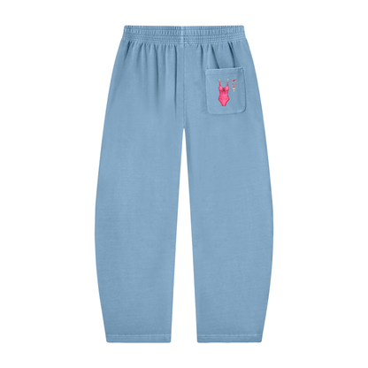 The Marielle Barrel Leg Sweatpants