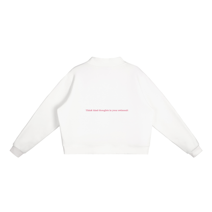 The Madison Mock-Neck Crew Sweatshirt