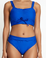 Blue/Sea Foam two piece bikini bathing suit front blue swimsuit 38