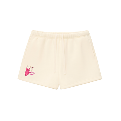 The Samantha Fleece Drawstring Sweatshorts